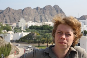 Stop FGM Middle East Campaigner Hannah Wettig in Oman 2013